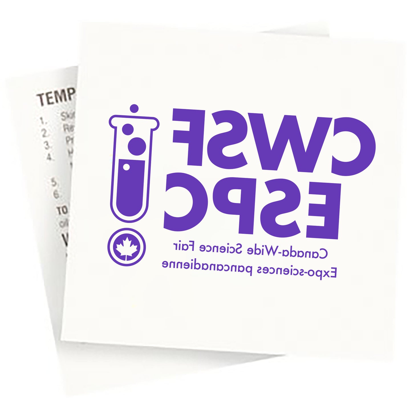 Temporary Tattoo, CWSF - 3.8 x 3.8 cm (1.5 x 1.5 inches)